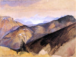  Thomas Moran The Yellowstone Range from near Fort Ellis - Hand Painted Oil Painting