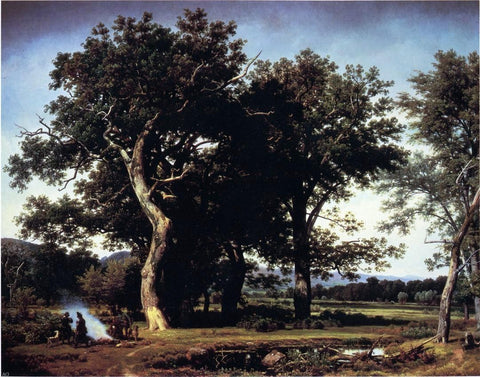  Thomas Worthington Whittredge Landscape near Minden - Hand Painted Oil Painting
