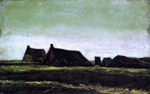  Vincent Van Gogh The Farms - Hand Painted Oil Painting