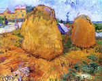  Vincent Van Gogh Haystacks in Provence - Hand Painted Oil Painting
