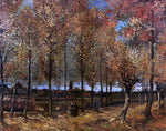  Vincent Van Gogh Lane with Poplars - Hand Painted Oil Painting