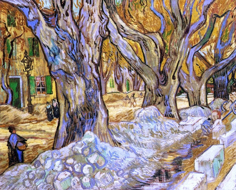  Vincent Van Gogh Large Plane Trees - Hand Painted Oil Painting