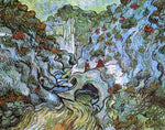  Vincent Van Gogh Les Peiroulets Ravine - Hand Painted Oil Painting