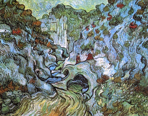  Vincent Van Gogh Les Peiroulets Ravine - Hand Painted Oil Painting