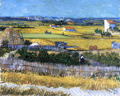  Vincent Van Gogh The Harvest - Hand Painted Oil Painting