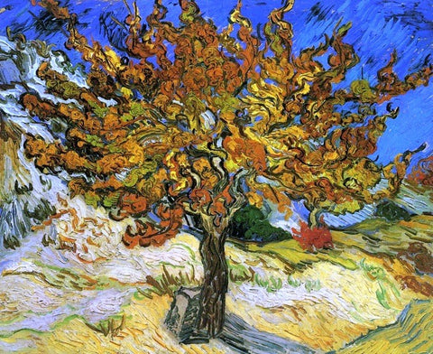  Vincent Van Gogh The Mulberry Tree - Hand Painted Oil Painting