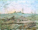  Vincent Van Gogh The Plough and the Harrow (after Millet) - Hand Painted Oil Painting