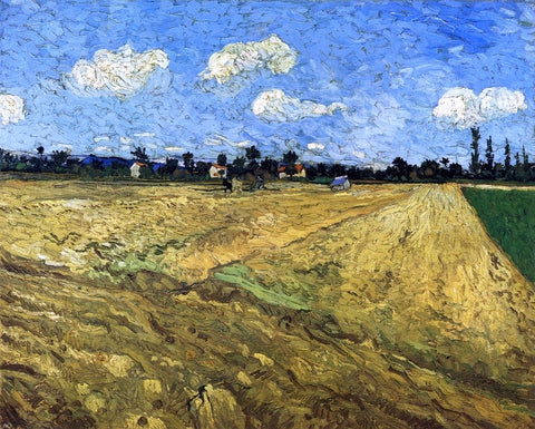  Vincent Van Gogh The Ploughed Field - Hand Painted Oil Painting