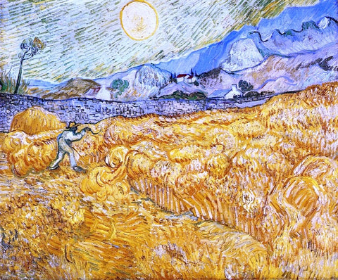  Vincent Van Gogh The Reaper - Hand Painted Oil Painting