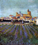  Vincent Van Gogh View of Saintes-Maries - Hand Painted Oil Painting