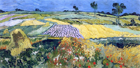  Vincent Van Gogh Wheatfields - Hand Painted Oil Painting