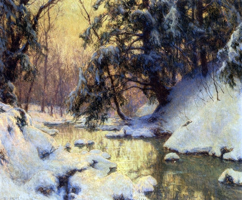  Walter Launt Palmer Brook and Hemlocks - Hand Painted Oil Painting