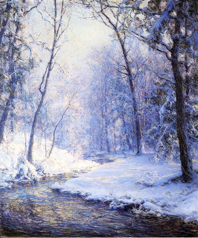  Walter Launt Palmer Early Snow - Hand Painted Oil Painting