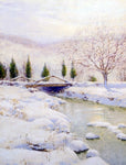 Walter Launt Palmer The Bridge, Winter - Hand Painted Oil Painting