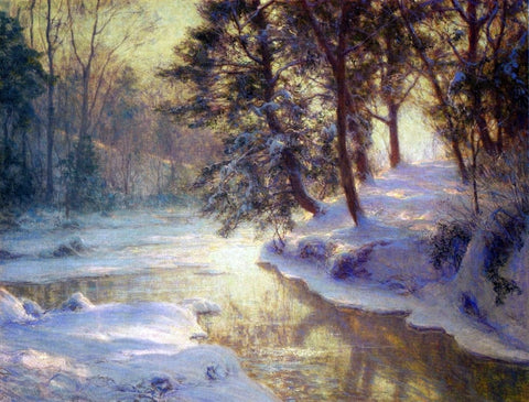  Walter Launt Palmer A Shining Stream - Hand Painted Oil Painting
