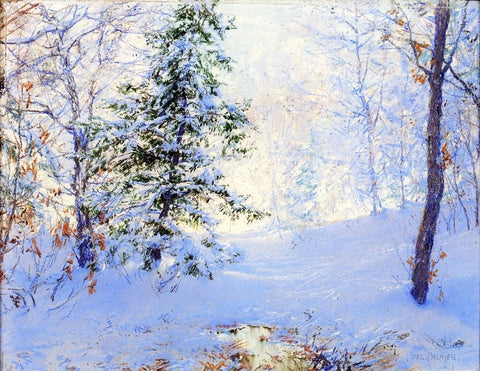  Walter Launt Palmer Winter Study - Hand Painted Oil Painting