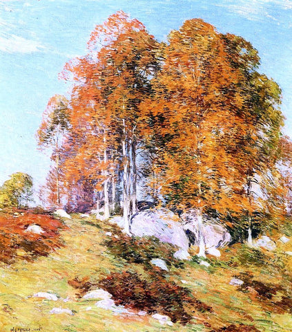  Willard Leroy Metcalf Early October - Hand Painted Oil Painting