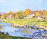  Willard Leroy Metcalf Late Afternoon in October - Hand Painted Oil Painting