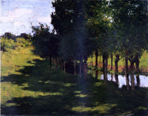  Willard Leroy Metcalf Sunlight and Shadow - Hand Painted Oil Painting