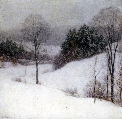  Willard Leroy Metcalf The White Veil - Hand Painted Oil Painting