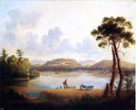  William Guy Wall Farewells on the Hudson - Hand Painted Oil Painting