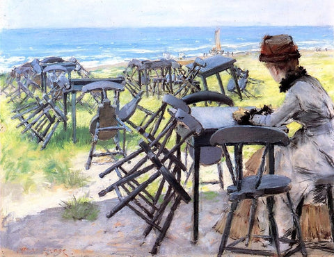  William Merritt Chase End of the Season - Hand Painted Oil Painting