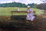 William Merritt Chase Prospect Park, Brooklyn - Hand Painted Oil Painting