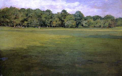  William Merritt Chase Prospect Park (also known as Croquet Lawn, Prospect Park (?)) - Hand Painted Oil Painting