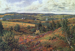  William Trost Richards Long Pond, Foot of Red Hill - Hand Painted Oil Painting