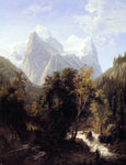  William Trost Richards Path Through the Mountains - Hand Painted Oil Painting