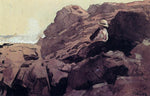  Winslow Homer Boy on the Rocks - Hand Painted Oil Painting