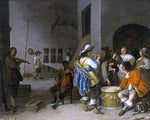  Anthonie Palamedesz Guardroom Scene - Hand Painted Oil Painting