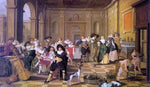  Dirck Hals Banquet Scene in a Renaissance Hall - Hand Painted Oil Painting