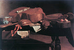  Evaristo Baschenis Musical Instruments - Hand Painted Oil Painting