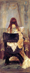  Hans Makart Dame am Spinett - Hand Painted Oil Painting