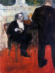  Henri De Toulouse-Lautrec The Violinist Dancia - Hand Painted Oil Painting