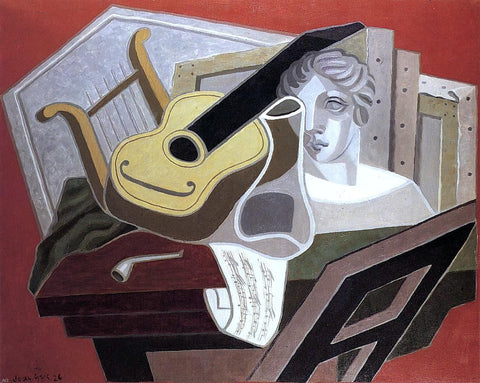  Juan Gris The Musician's Table - Hand Painted Oil Painting