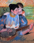  Mary Cassatt A Banjo Lesson - Hand Painted Oil Painting