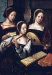  Master Female Half-Length Concert of Women - Hand Painted Oil Painting