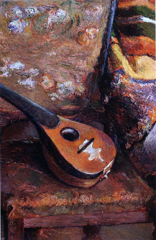  Paul Gauguin Mandolin on a Chair - Hand Painted Oil Painting
