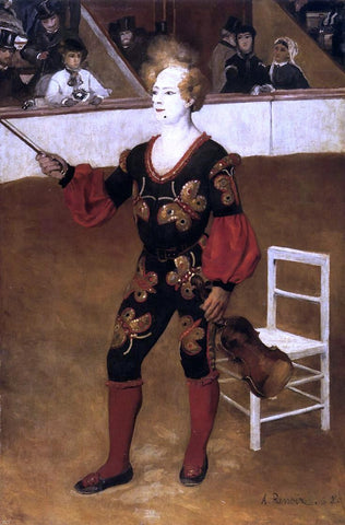  Pierre Auguste Renoir The Clown (also known as James Bollinger Mazutreek) - Hand Painted Oil Painting