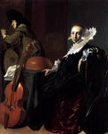  Willem Cornelisz Duyster Music-Making Couple - Hand Painted Oil Painting