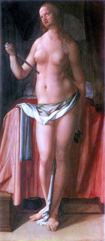  Albrecht Durer Suicide of Lucretia - Hand Painted Oil Painting