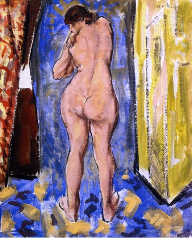  Alfred Henry Maurer Standing Female Nude - Hand Painted Oil Painting