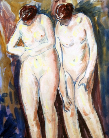  Alfred Henry Maurer Two Figures - Hand Painted Oil Painting