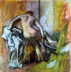  Edgar Degas Leaving the Bath - Hand Painted Oil Painting