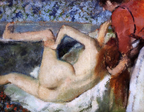  Edgar Degas The Bath (also known as Woman from Behind) - Hand Painted Oil Painting