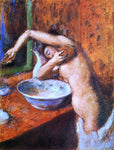  Edgar Degas Woman Washing Herself - Hand Painted Oil Painting
