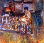  Edouard Vuillard Nude on an Orange Rug - Hand Painted Oil Painting