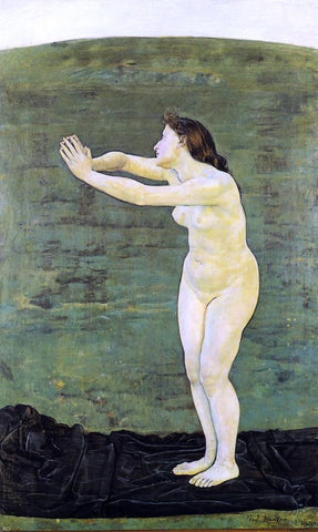  Ferdinand Hodler Communion with Infinity - Hand Painted Oil Painting